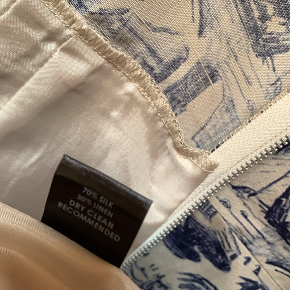 Feral Childe Silk Linen Van Allen Sheath Dress - Picture 14 of 16